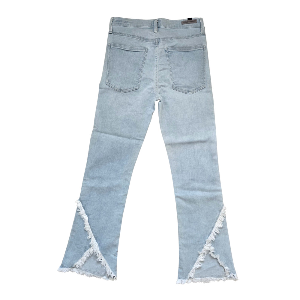 Citizens Of Humanity Drew Fray High Rise‎ Cropped Jeans. Size 27 - Picture 10 of 16